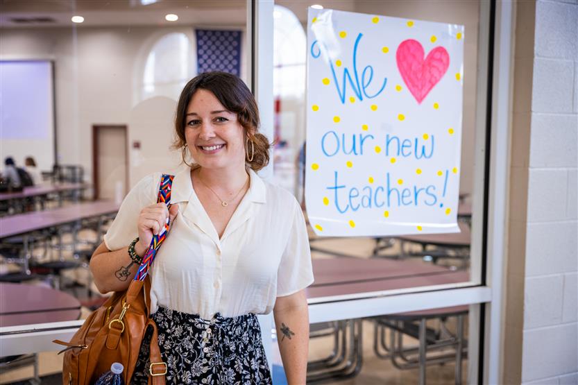 District welcomes new teachers